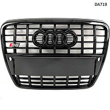 Μπροστινή μαύρη μάσκα S6 Sline για Audi A6 C6 2005-2012 - DA719 - Sellzone.bg Μπροστινή μαύρη μάσκα S6 Sline για Audi A6 C6 2005-2012 - DA719